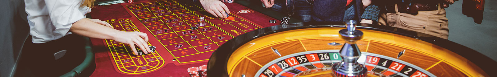 Roulette table